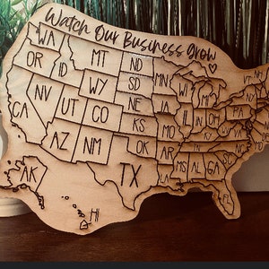 Small Business Sales Map