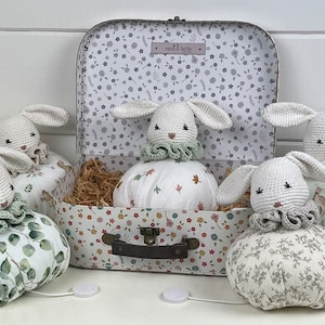 Music box gift baby birth crochet handmade baby room child