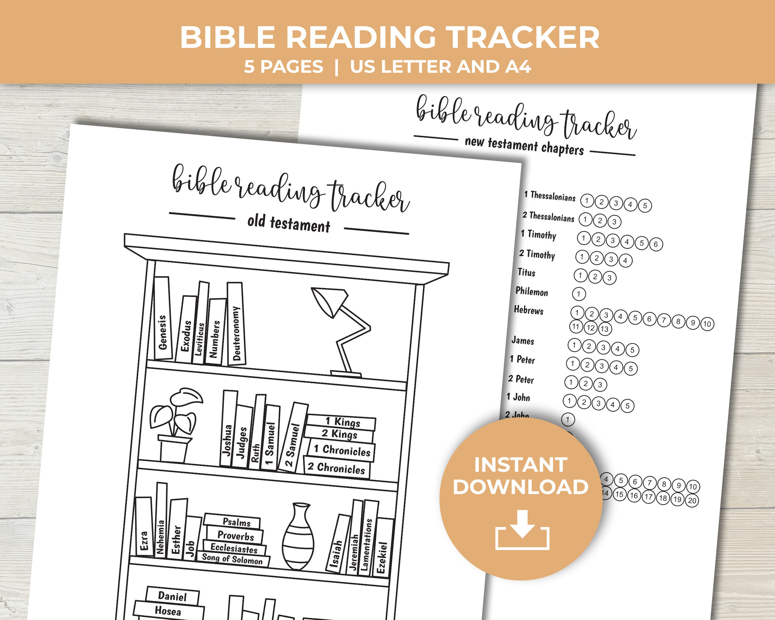 Bible Reading Tracker Coloring Pages Old Testament And New Testament