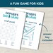 Father's Day Word Search Printable Game, Fun Word Scramble for Family ...