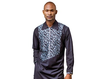 African Mens Vêtements Costume Africain Pour Homme Tenue Etsy