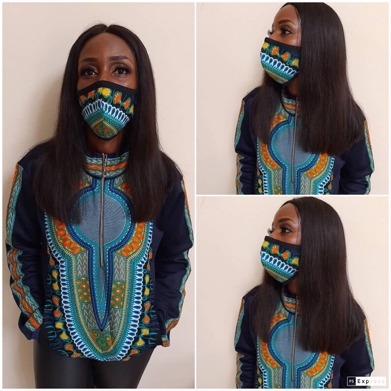 Free matching face mask with your UNISEX Bomber Jacket Etsy