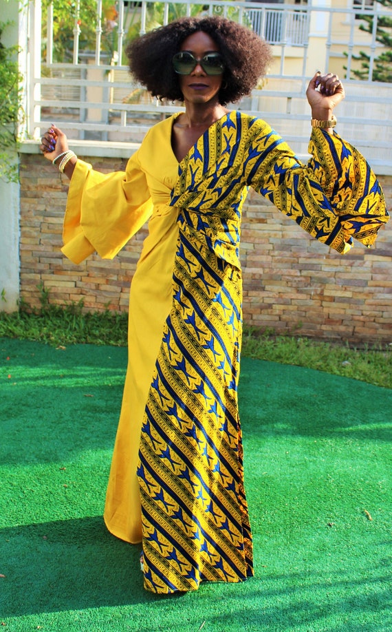 yellow colour dress for women