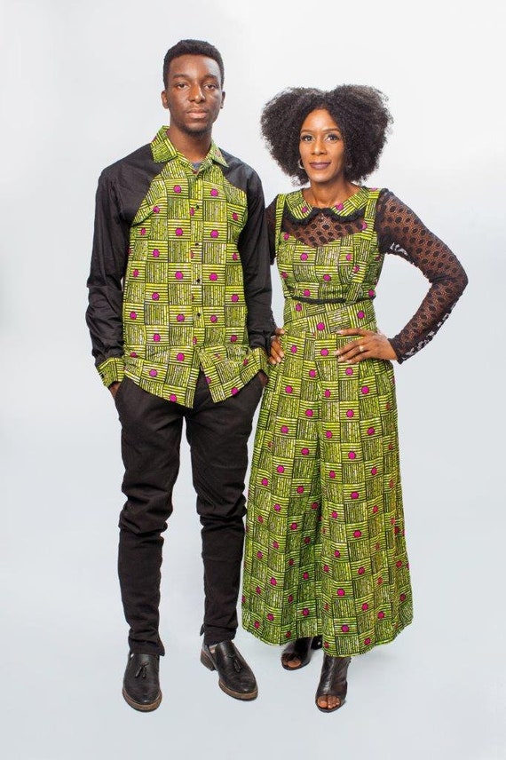 ankara dungaree