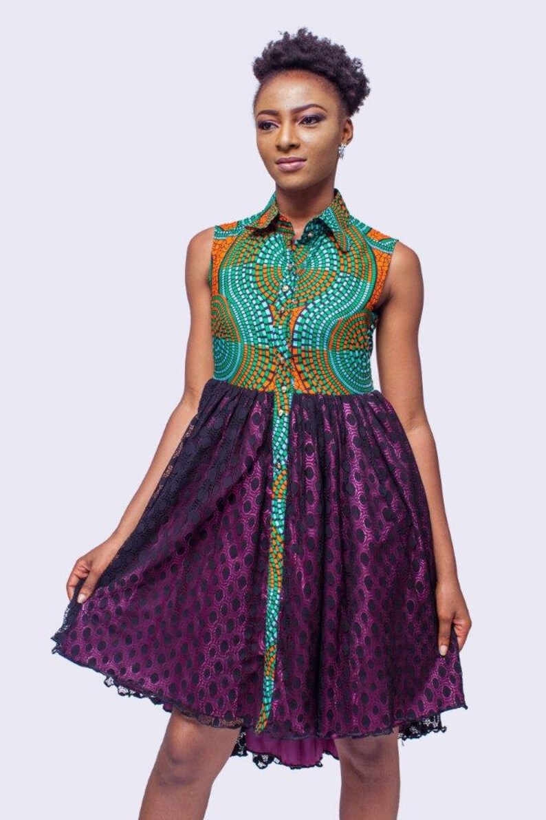 high low african dresses