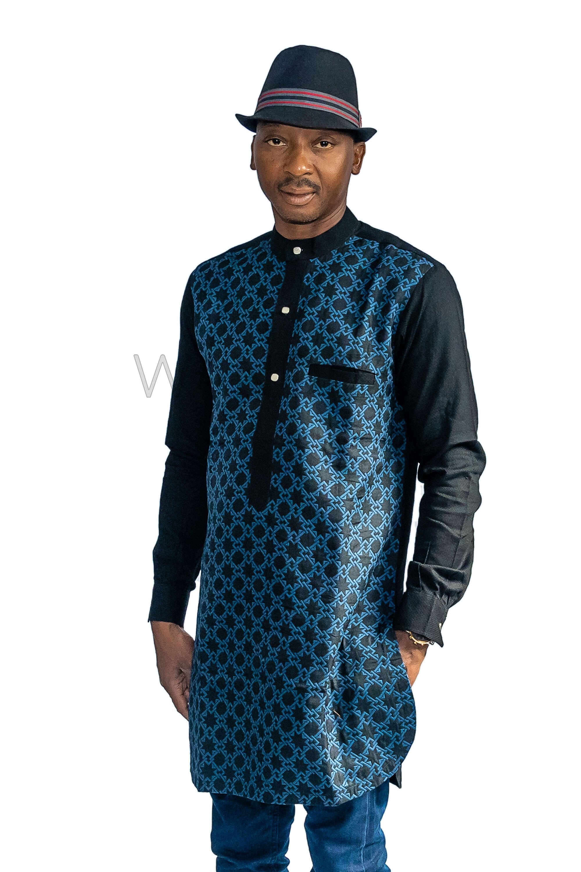half collar mens shirts