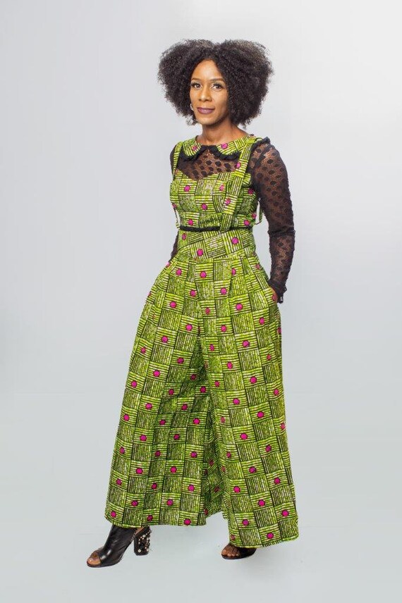 ankara dungaree