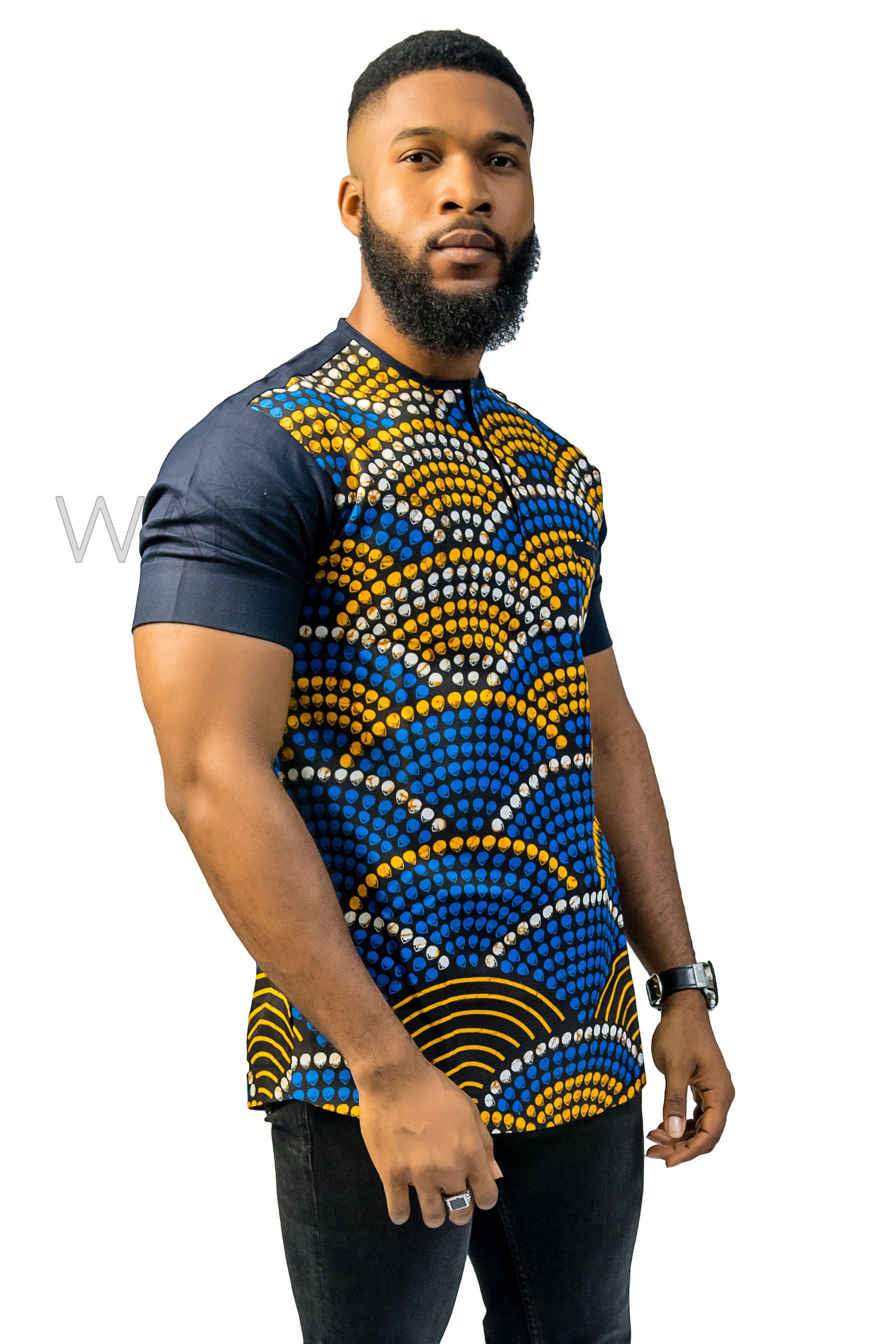 Ankara Tshirt African Print Tshirt African Men Clothing | Etsy