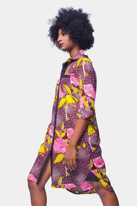 kitenge shirt dresses