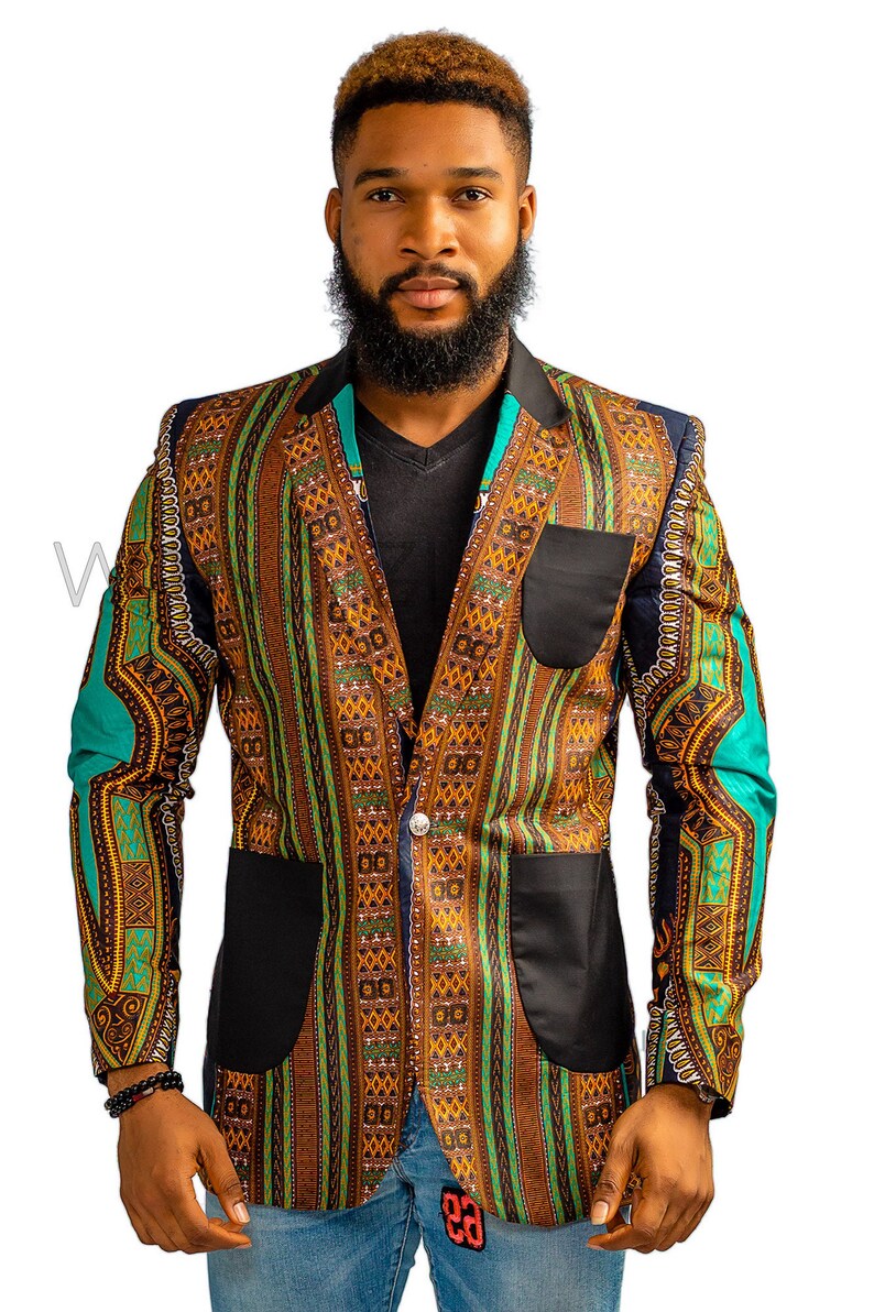 ankara jacket for men