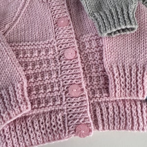Cárdigans para bebés Diseños de patrones de tejido en PDF por Tracy D imagen 6