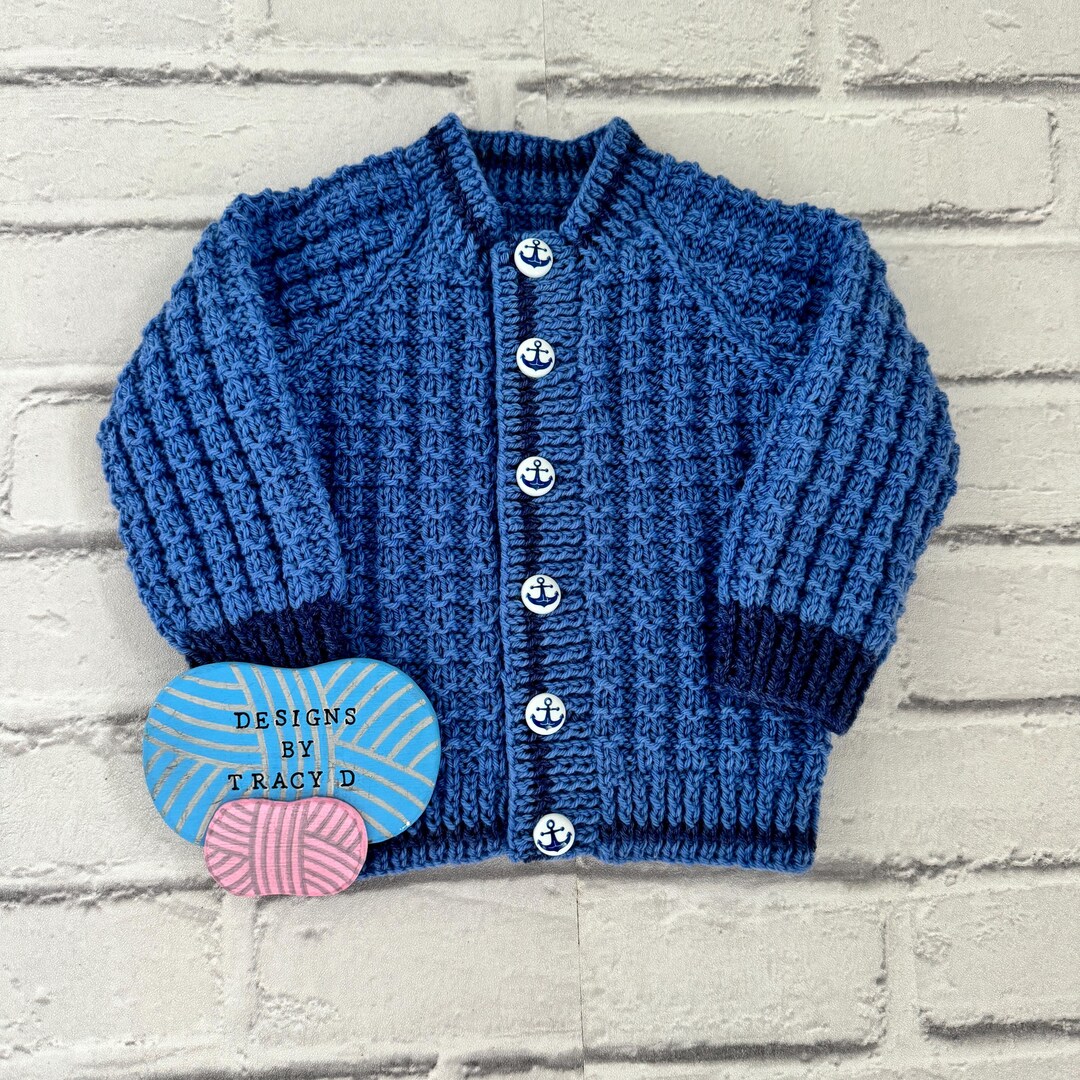Baby Cardigan PDF Knitting Pattern Designs by Tracy D - Etsy