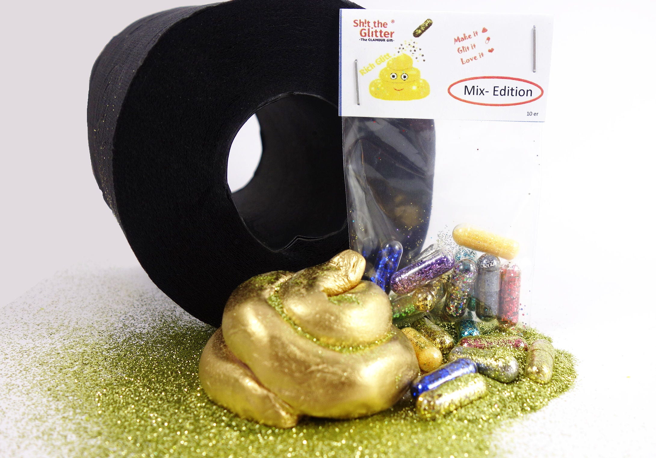 Shit the Glitter the Original Glitter Pills Mix-edition for the People, Who  Likes It Classic - Etsy