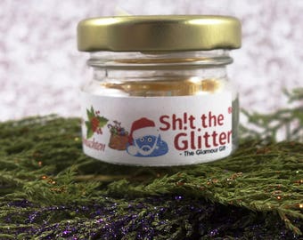 Shit the Glitter - die original Glitzerpillen // The Xmas Glamour Gift im 10er Glas