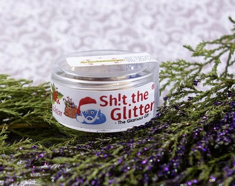 Shit the Glitter - die original Glitzerpillen - The glamour Xmas-Gift in Deiner Disco Acryl-Dose