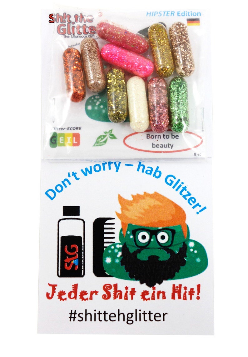 Shit The Glitter - Silvester Edition / Geschenk / Überraschung