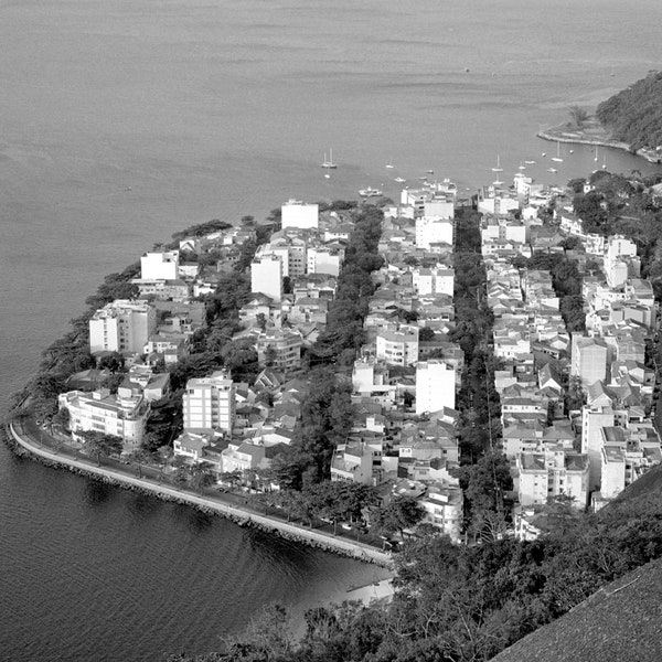Photography of Brazil, Rio de Janeiro, Rio Bay, View from Sugar Loaf, Home deco, fine art, Photo or canvas.