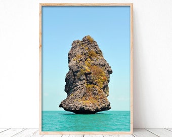 Thailand fotografie, Ang Thong National Park, Koh Samui, Home deco, beeldende kunst, foto of canvas.