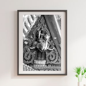 Photographie de Thailande, Koh Samui, Big Buddha Temple, Wat Phra Yai, Home deco, fine art, Photo ou toile.