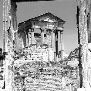 Photography of Tunisia, Tunis, Carthage, Dougga ruins, atmosphere, home decor, fine art, photo or canvas.