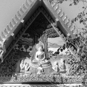 Photographie de Thailande, Koh Samui, Big Buddha Temple, Wat Phra Yai, Home deco, fine art, Photo ou toile.