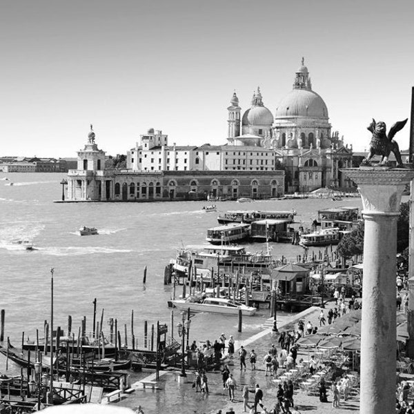 Photographie d'Italie, la lagune de Venise, gondoles, home decor, fine art, Photo ou toile.