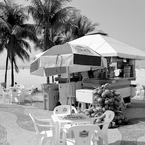 Fotografía de Brasil, Río de Janeiro, Playa de Copacabana, Decoración del hogar, Bellas Artes, Foto o lienzo.