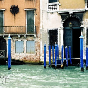 Photography of Italy, Venice, atmosphere in the canals of Venice, home decor, fine art, photo or canvas.