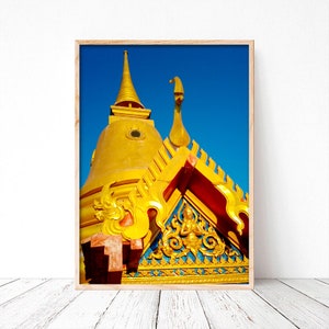 Photography from Thailand, Koh Samui, Khao Hua Jook Pagoda, Home deco, fine art, Photo or canvas.