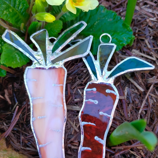 Stained Glass Carrot