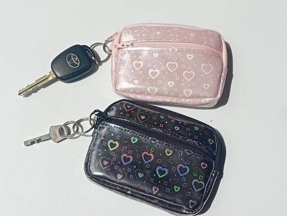 Isabel Pochette Pochette Olografica Portachiavi A Forma Di Cuore