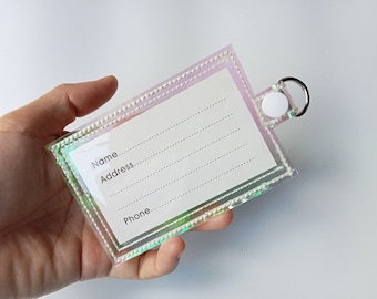 Hologram ID Badge, Key Card, ID Badge Holder, Gitter Badge, Holographic