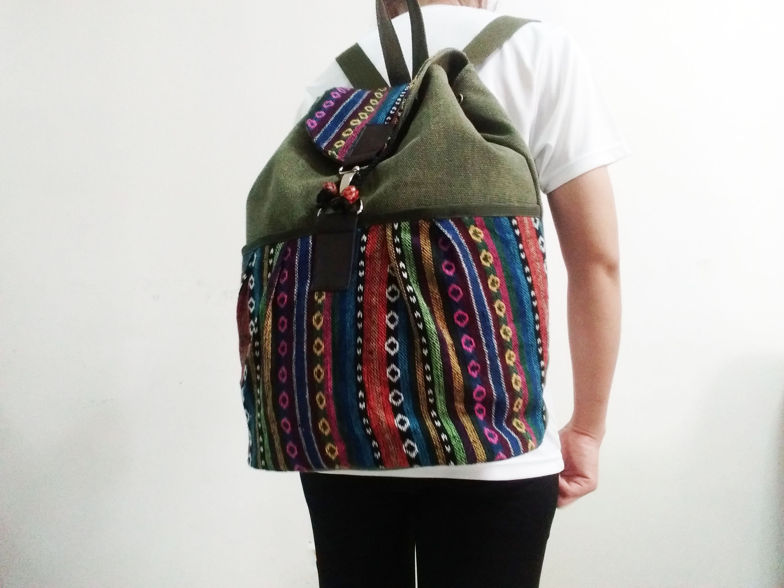 Hippie Backpack Hippie Rucksackbohemiantravel Etsy
