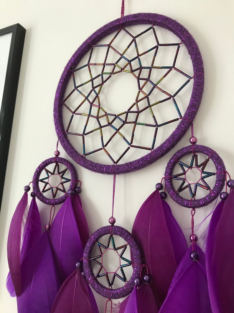Dream catcher aesthetic decor wall hanging modern wall art | Etsy