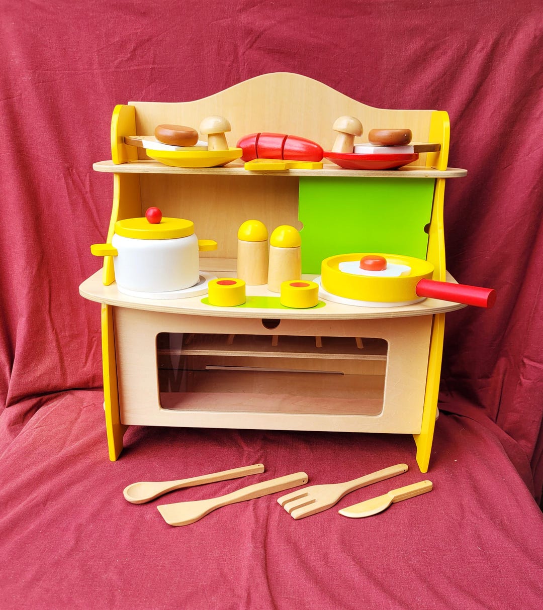 Play Cooker With 22 Additional Parts (shop Closing - Reduced Price) - Etsy