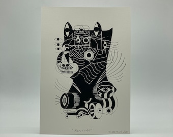 Screenprint "PANTUAH"