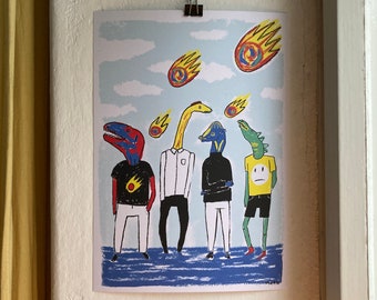 Offset printing "High time"