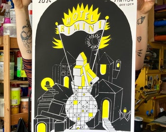 Gigposter "Hotel Rimini"