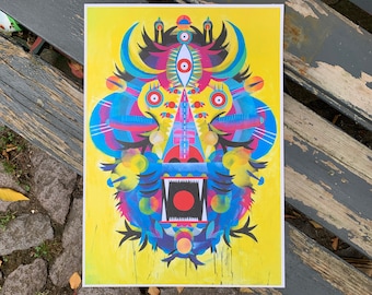 Digital print “Big Buddy”