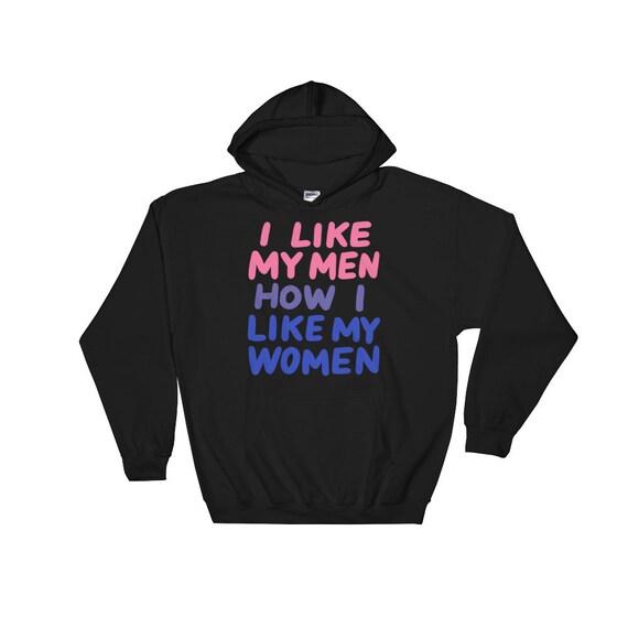 I Like My Men How I Like My Women Bisexual Pride Flag Tshirt I Like My Men How I Like My Women Bisexual Pride Flag Tshirt
