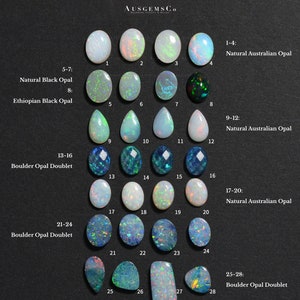 AAA+++ Top Quality Natural Australian Opal Cabochon Fire Opal Black Opal Boulder Opal Doublet One Of A Kind Jewelry Unique Custom Ring