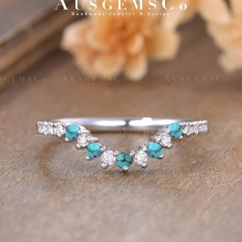 turquoise wedding headpiece