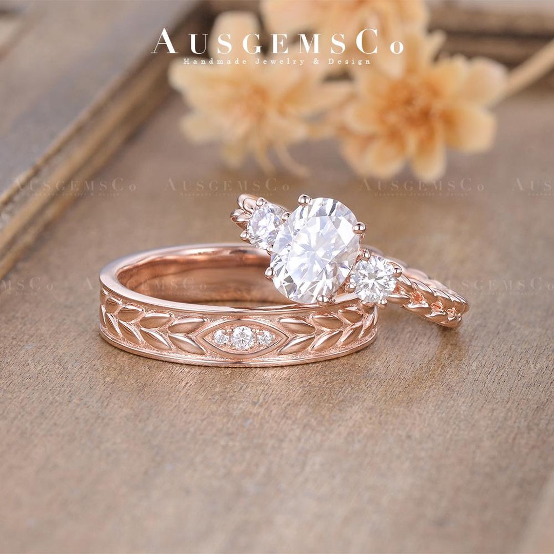 Bague De Fiançailles Fantaisie En Opale De Feu Naturelle Ovale 3,20 Carats - Monture Plaqué Or Jaune 14k, Sertie à Griffes