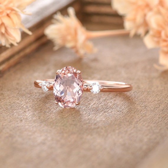 Pierre Fine Morganite 0.84 Ct - Taille Diamant - Couleur Rose - Clarté VVS1 - Neuf Sans Boîte