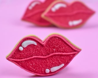 Sugar Lips Decorated Cookies Dairy-Free Gluten-Free
