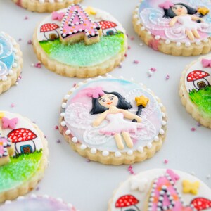 Fairy Party Decorated Cookie Set Dairy-Free Gluten-Free