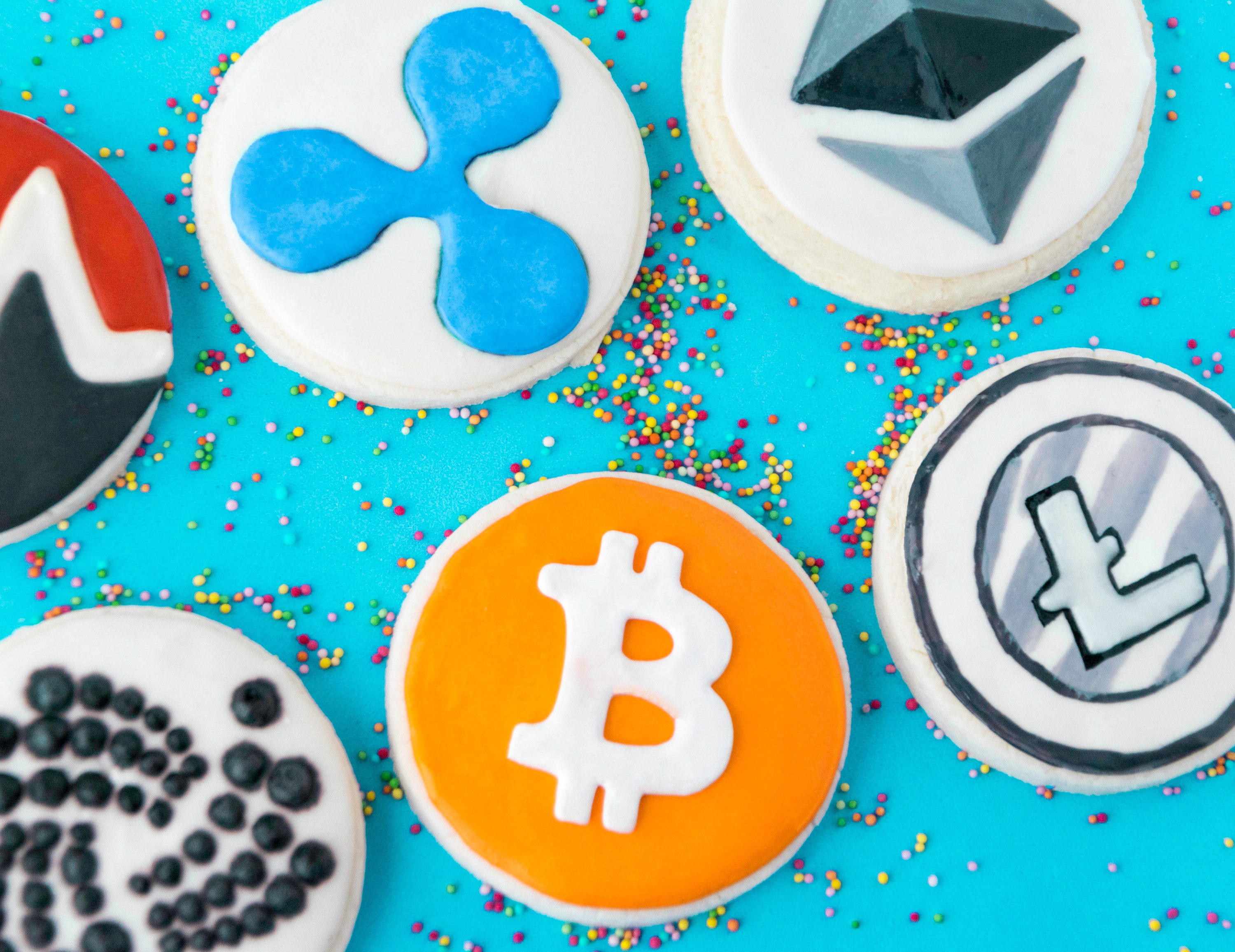 暗号通貨 デコレーションクッキー グルテンフリー 乳製品不使用 - Etsy 日本