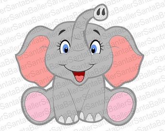 Free Free 226 Baby Elephant Svg Etsy SVG PNG EPS DXF File