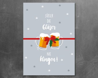 Susse Weihnachtskarte Etsy