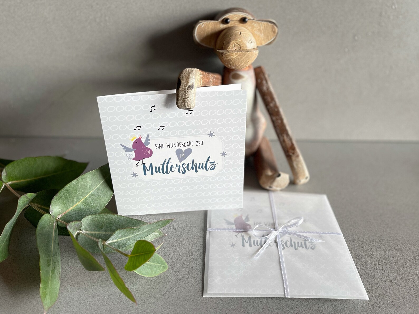 Grußkarte zum Abschied in den Mutterschutz / in die Babypause - Etsy.de